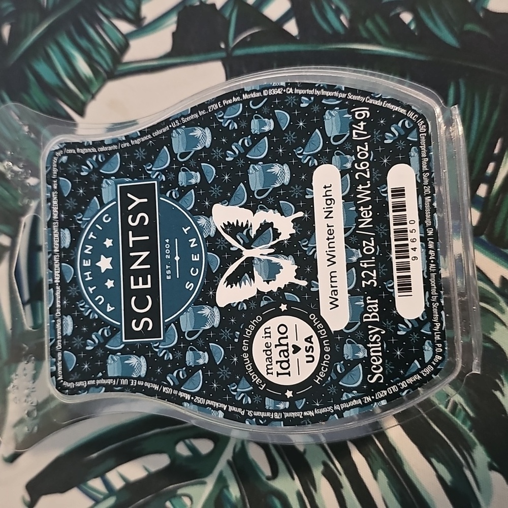 Scentsy Warm Winter Night Wax Bar